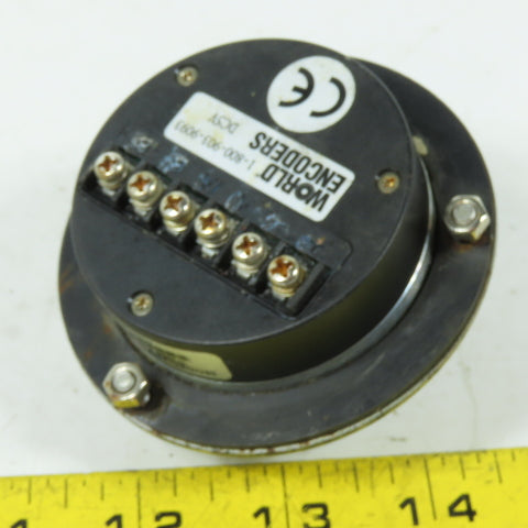 World Encoders MPG-100-L5 100PPR Manual Pulse Generator Handwheel Encoder 5VDC