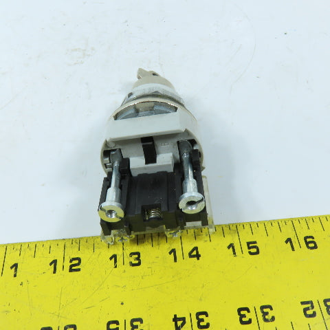 Allen-Bradley 800T-H31 Key Operated 2-Position Selector Switch 600VAC