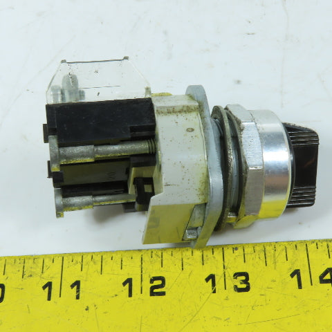 Allen-Bradley 800T-XD1 800T-H2 2-Position Rotary Selector Switch 600V