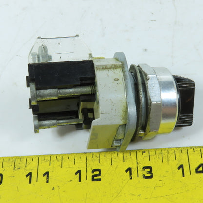 Allen-Bradley 800T-XD1 800T-H2 2-Position Rotary Selector Switch 600V