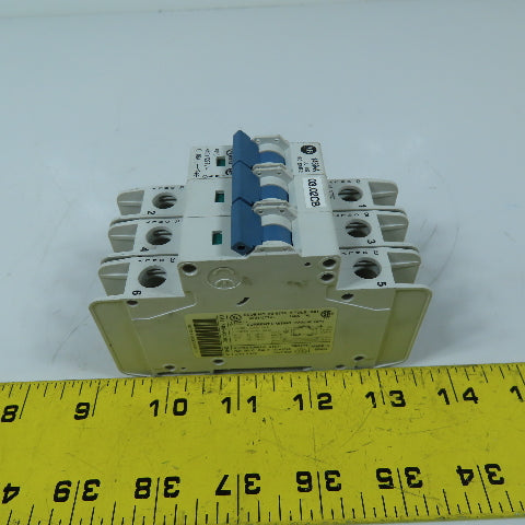 Allen-Bradley 1489-A3C160 16A 3-Pole Miniature Circuit Breaker 480Y/277V