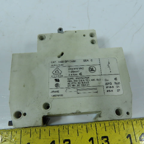 Allen-Bradley 1492-SP1D080 8A 1-Pole Miniature Circuit Breaker 240/415VAC