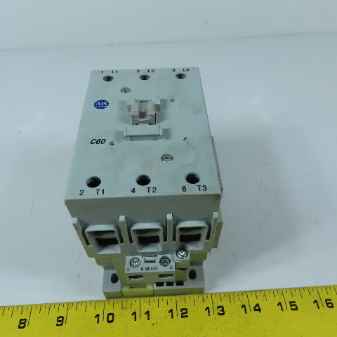 Allen-Bradley 100-C60D*00 60A 3-Pole IEC Contactor 24VDC Coil