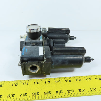 Wilkerson L18-03-KL00 3/8" NPT Airline Filter Regulator Lubricator