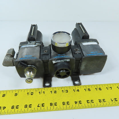 Wilkerson L18-03-KL00 3/8" NPT Airline Filter Regulator Lubricator