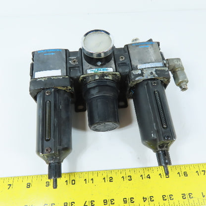 Wilkerson L18-03-KL00 3/8" NPT Airline Filter Regulator Lubricator