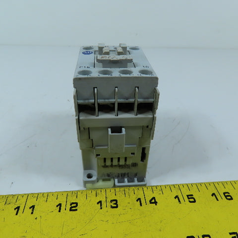 Allen-Bradley 100-C16*10 16A 3-Pole IEC Contactor 600V 110/120V Coil