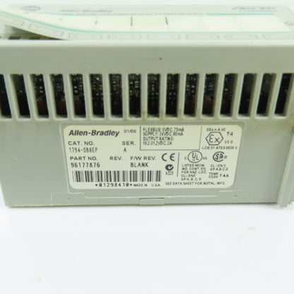 Allen-Bradley 1794-OB8EP 24VDC Electronically Fused Output Module Ser A