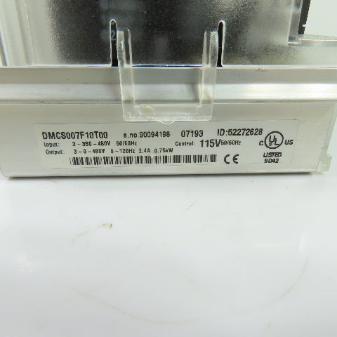 R&M DMCS007F10T00 0.75kW 3Ph Drive Supply Module 380-480V