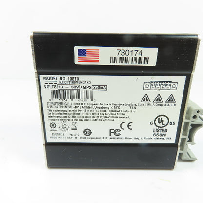 N-TRON 108TX 8-Port Unmanaged Ethernet Switch 10-30VDC