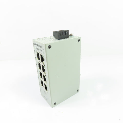 Allen-Bradley 1783-US8T Stratix 2000 8-Port Unmanaged Ethernet Switch 24V AC/DC