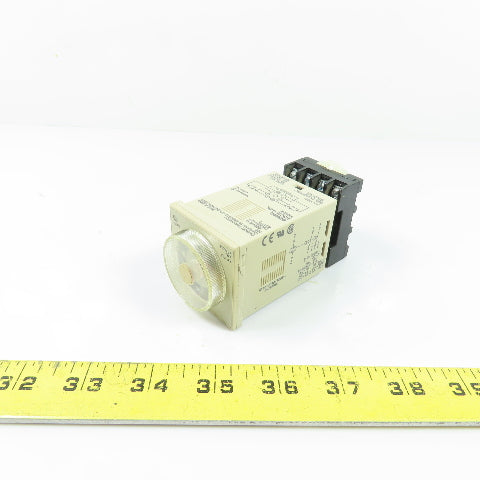 Omron H3CR-H8L Delay Timer 0.05-12 Sec 100/110/120VAC
