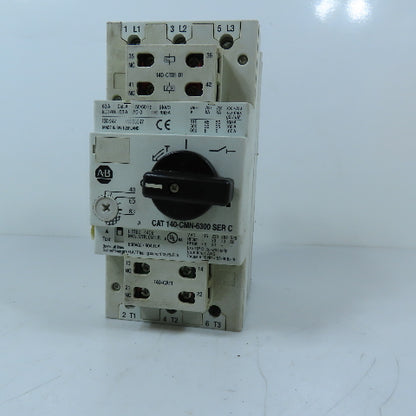 Allen Bradley 140-CMN-6300 Manual Motor Starter 600VAC 90FLA 40-63A Trip