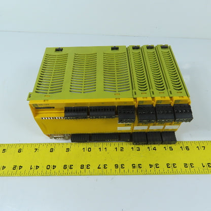 Pilz 773100 PNOZ m1p Safety Controller Base Unit w/3 Expansion Modules 24VDC