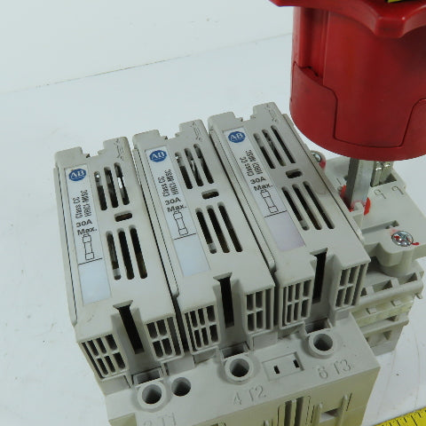 Allen-Bradley 194R-C30-1753 30A 3-Pole Fusible Safety Disconnect Switch 600V