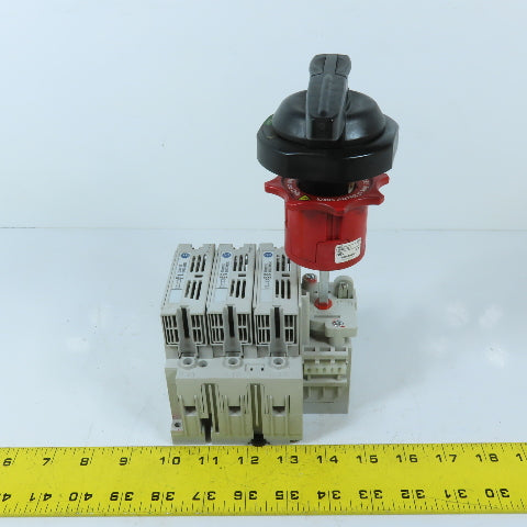 Allen-Bradley 194R-C30-1753 30A 3-Pole Fusible Safety Disconnect Switch 600V