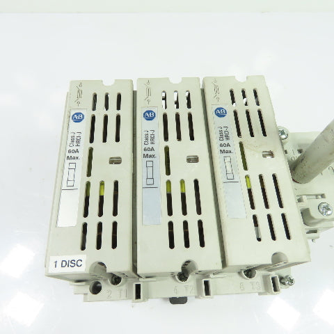 Allen-Bradley 194R-J60-1753S 60A 3-Pole Fusible Safety Disconnect Switch 600V