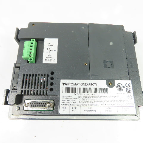 AutomationDirect EA7-T6CL 6" Color Touch Screen HMI Panel 24VDC