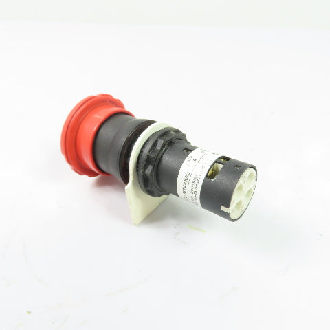 Allen-Bradley 800FD-MT44X02 Twist-to-Release E-Stop Pushbutton Ser A