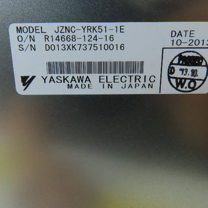 Yaskawa JZNC-YIF01-1E Robot CPU Servo Drive Module Rack Assembly