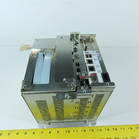 Yaskawa JZNC-YIF01-1E Robot CPU Servo Drive Module Rack Assembly