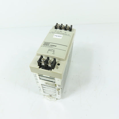 Omron S8VS-12024 24VDC 5A Switching Power Supply 100-240VAC Input