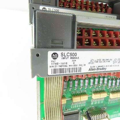 Allen-Bradley 1746-IA16 Ser C SLC 500 Input Module Lot Of 3