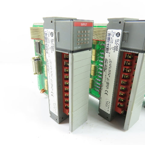 Allen-Bradley 1746-IA16 Ser C SLC 500 Input Module Lot Of 3
