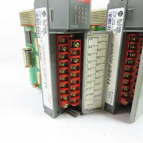 Allen-Bradley 1746-IA16 Ser C SLC 500 Input Module Lot Of 3