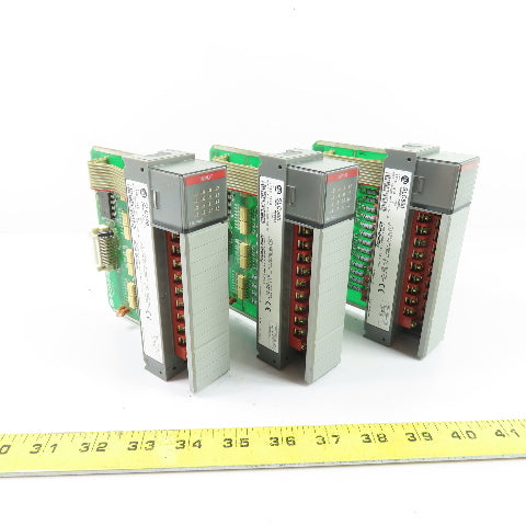 Allen-Bradley 1746-IA16 Ser C SLC 500 Input Module Lot Of 3
