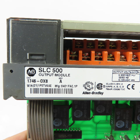 Allen-Bradley 1746-OX8 Ser A SLC 500 Output Module