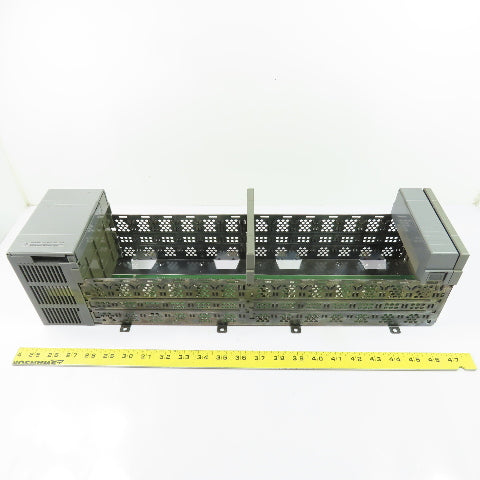 Allen-Bradley 1746-A13 SLC 500 13-Slot Rack Chassis w/ 1746-P2 Power Supply