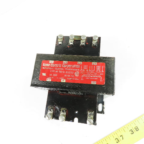 Acme TA-1-81212 150VA Industrial Control Transformer 220/480V Pri 120V Sec 1Ph