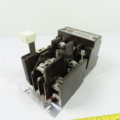 Cutler-Hammer A10AN0 NEMA Size 00 3-Pole Magnetic Contactor 9A 600V