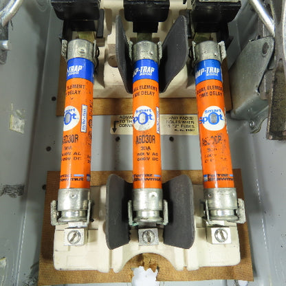 Siemens F351 30A 3-Pole Fusible Safety Disconnect Switch 600V