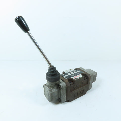 Nachi DNB80-03F5 DMA-G03-F5-E20 3-Position 4-Way Manual Lever Directional Valve