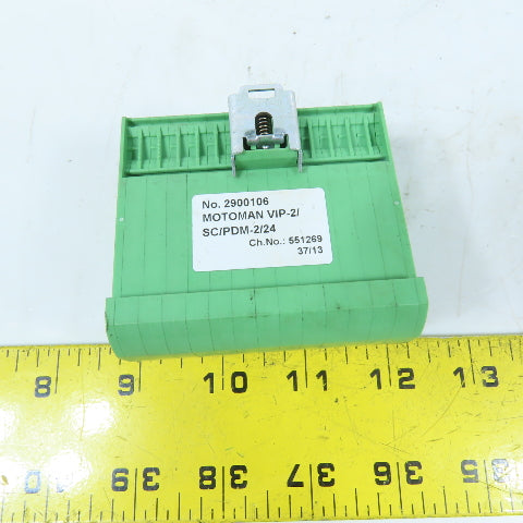 Phoenix Contact 2900106 Terminal Block Distribution Module w/4-Pos Connector