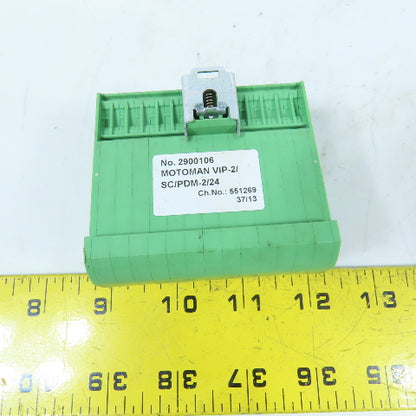 Phoenix Contact 2900106 Terminal Block Distribution Module w/4-Pos Connector