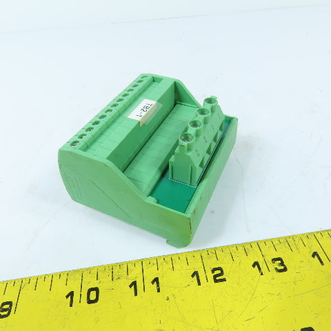 Phoenix Contact 2900106 Terminal Block Distribution Module w/4-Pos Connector