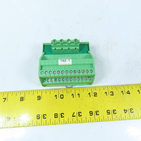 Phoenix Contact 2900106 Terminal Block Distribution Module w/4-Pos Connector