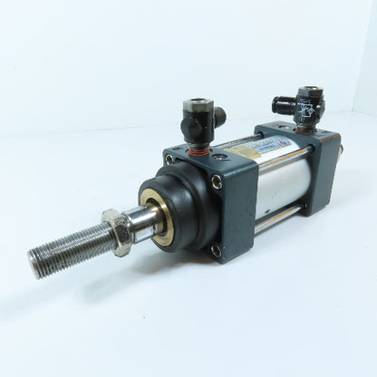 CHZZ SCJ50X25-25-S 50mm Bore 25mm Stroke Double Rod Air Cylinder