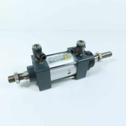 CHZZ SCJ50X25-25-S 50mm Bore 25mm Stroke Double Rod Air Cylinder