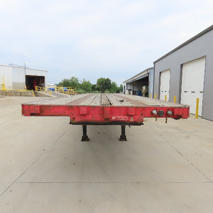 Dorsey 1993 48' x 8' Steel Flatbed Semi Trailer 2-Axle 80,000Lb Capacity