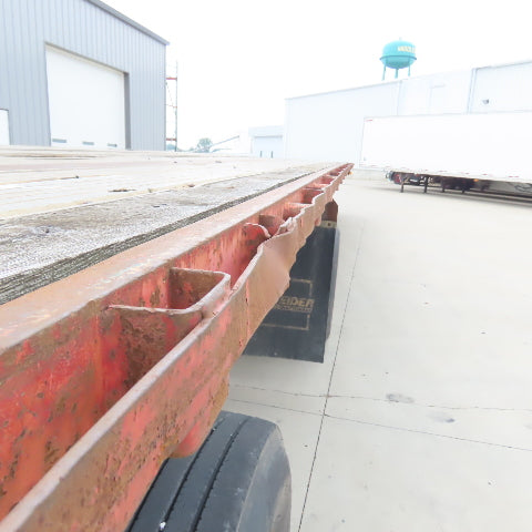 Dorsey 1993 48' x 8' Steel Flatbed Semi Trailer 2-Axle 80,000Lb Capacity