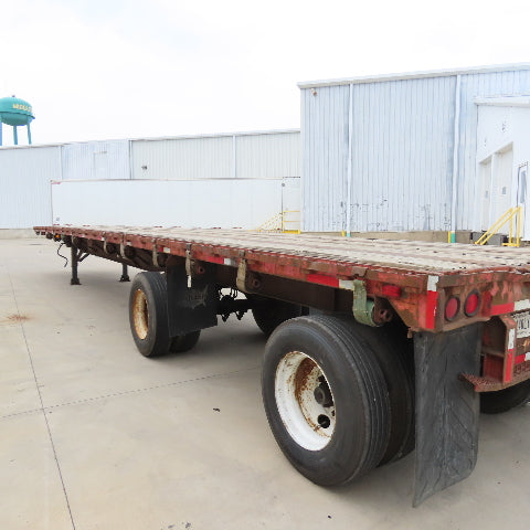 Dorsey 1993 48' x 8' Steel Flatbed Semi Trailer 2-Axle 80,000Lb Capacity