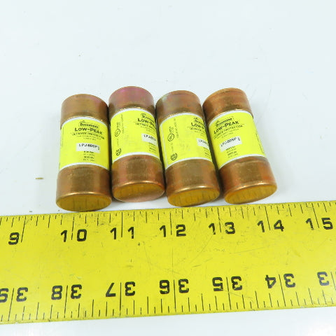 Bussmann LPJ-60SP 60A Class J Dual-Element Time-Delay Fuse 600VAC lot of 4