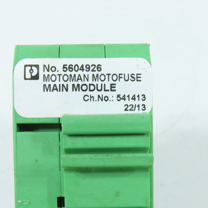 Phoenix Contact 5604926 4-Fuse Motoman Block Distribution Module 250V