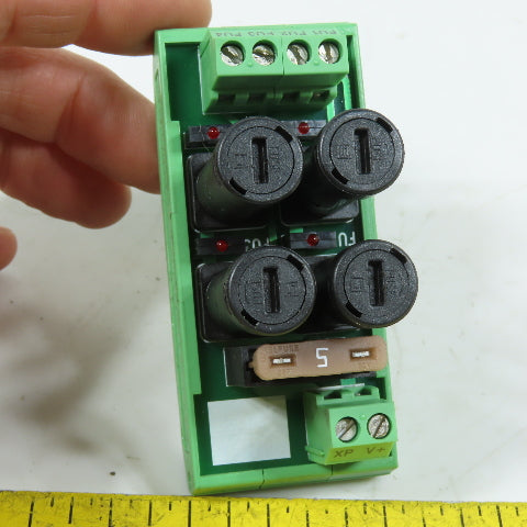 Phoenix Contact 5604926 4-Fuse Motoman Block Distribution Module 250V