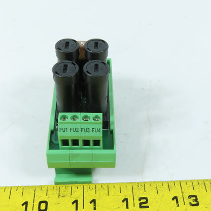 Phoenix Contact 5604926 4-Fuse Motoman Block Distribution Module 250V