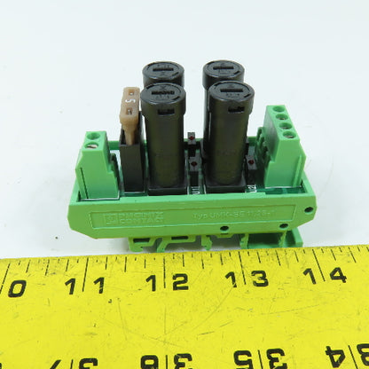 Phoenix Contact 5604926 4-Fuse Motoman Block Distribution Module 250V
